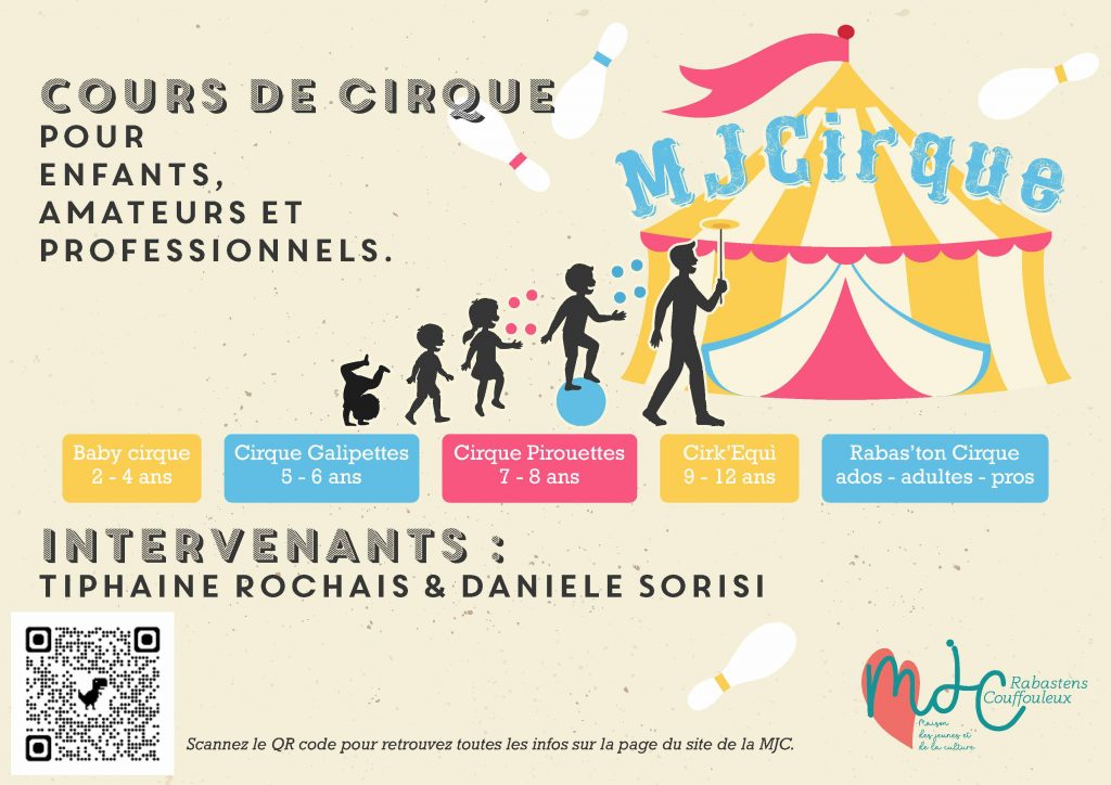 images activité cirque MJC Rabastens Couffouleux